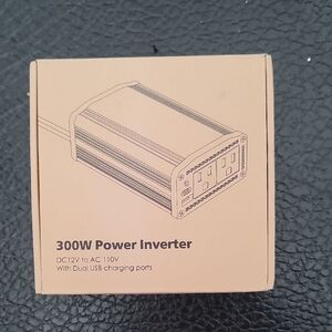 300W Power Inverter with Dual USB Ports
